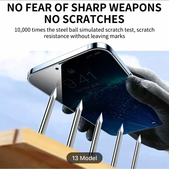 Glass privacy screen protector - Picture 7 of 9